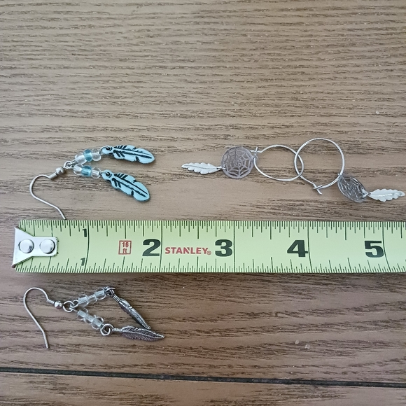 💖 Lot of 3prs Earrings - Picture 4 of 4